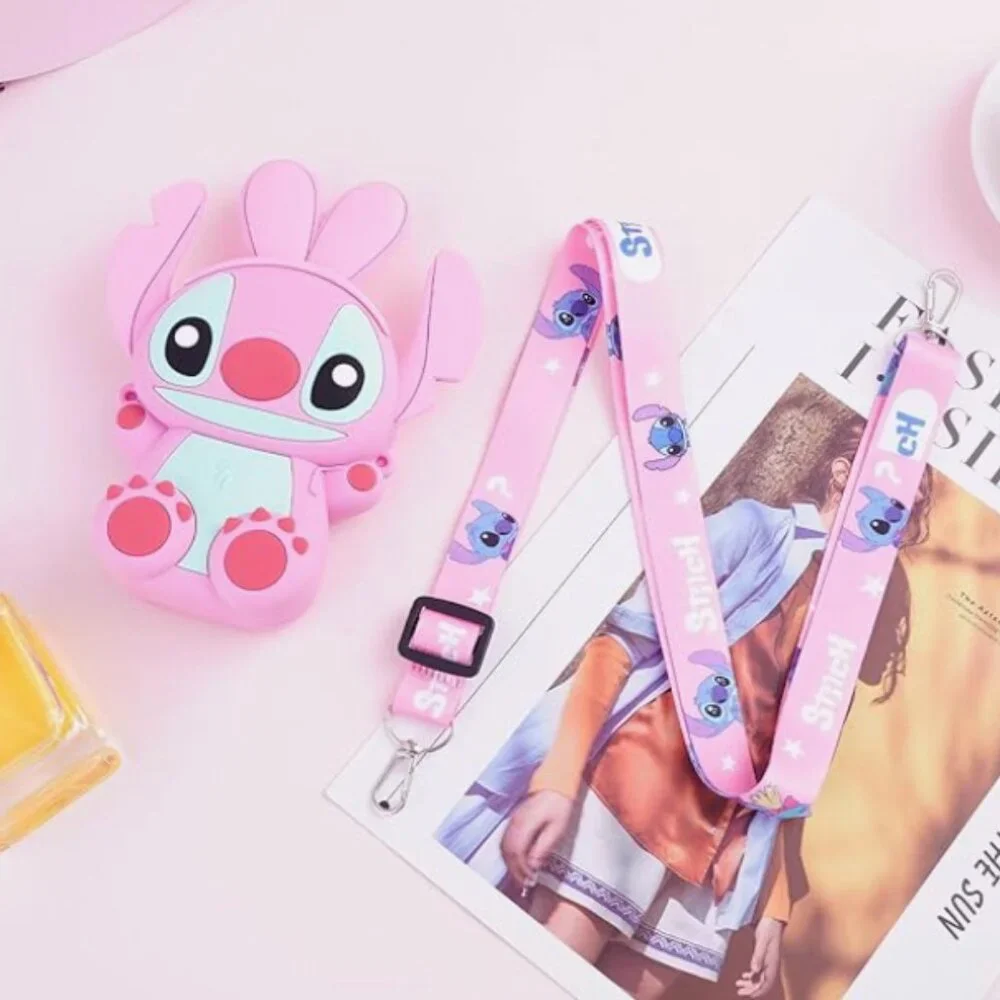 Disney Stitch Mimi Silicon Crossbody CUTE bag